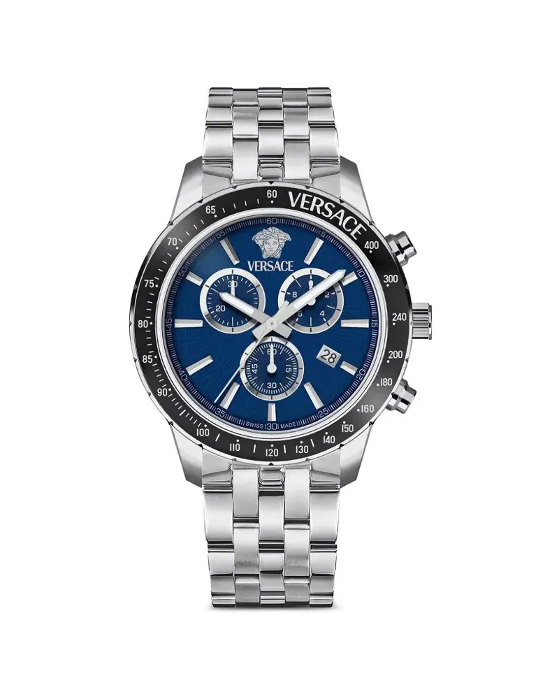 Versace Sport Chrono 44mm - Blau Blau