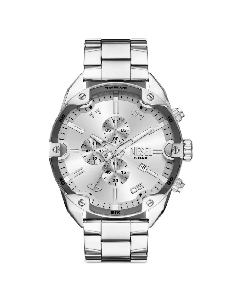 Diesel Spiked 49mm - Silber Silber