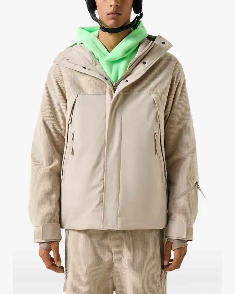 Bogner Fire & Ice Flint Skijacke aus Cord - Nude Nude