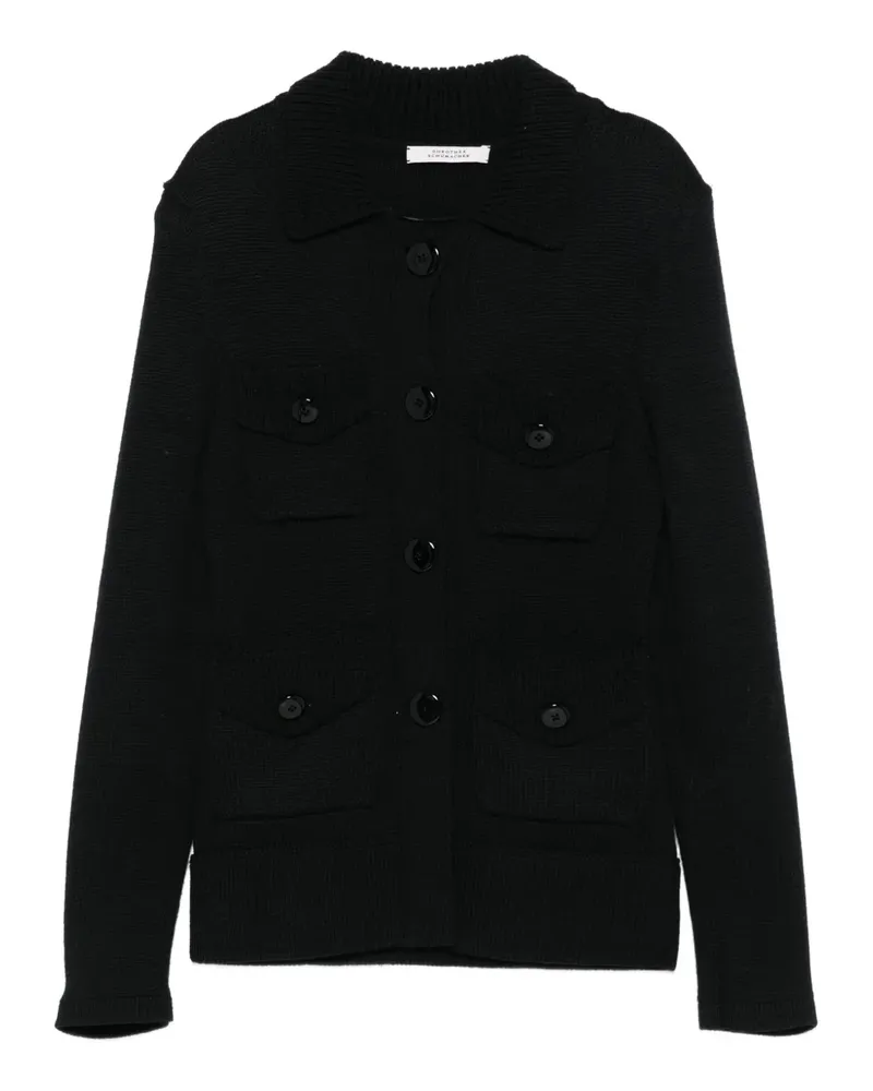 Dorothee Schumacher Cardigan aus Baumwolle - Schwarz Schwarz