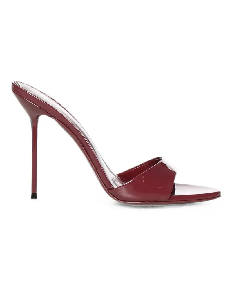 Paris Texas Lidia Mules aus Lackleder - Rot Rot
