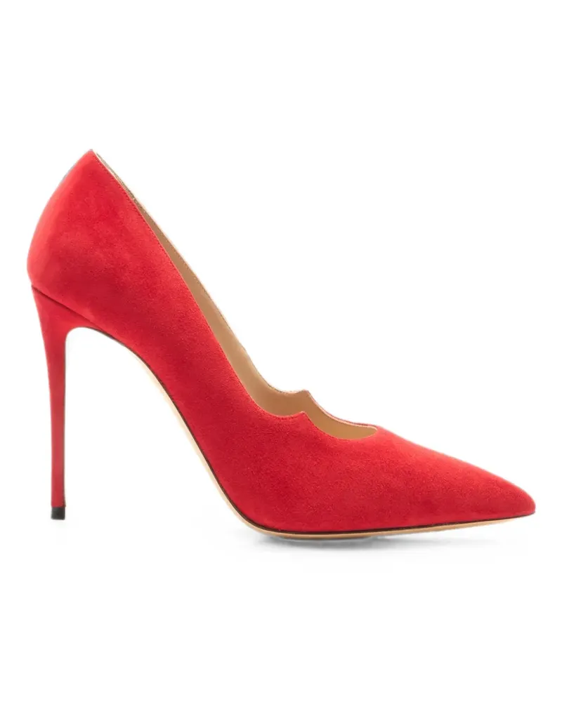 Casadei Cats suede pumps - Rot Rot