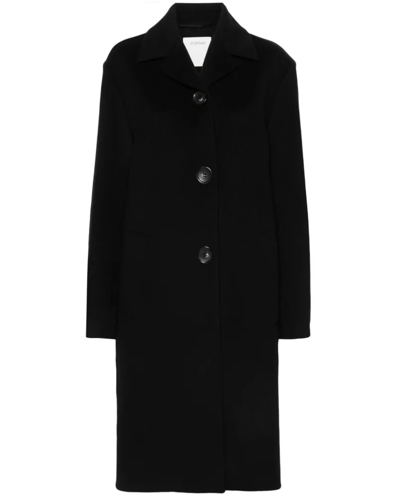 SPORTMAX Fiuggi Wollmantel - Schwarz Schwarz