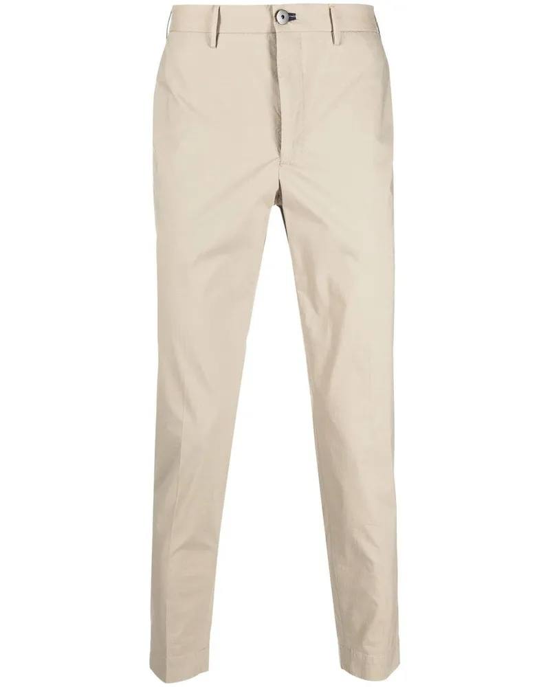 Incotex Hose mit schmalem Schnitt - Nude Nude