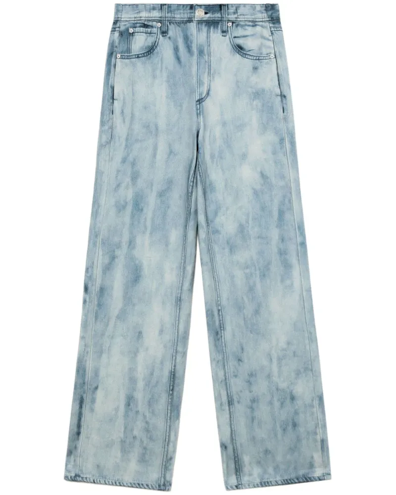 Rag & Bone Ausgeblichene Jeans - Blau Blau