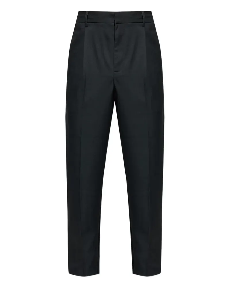 ADD Plissierte Hose - Schwarz Schwarz