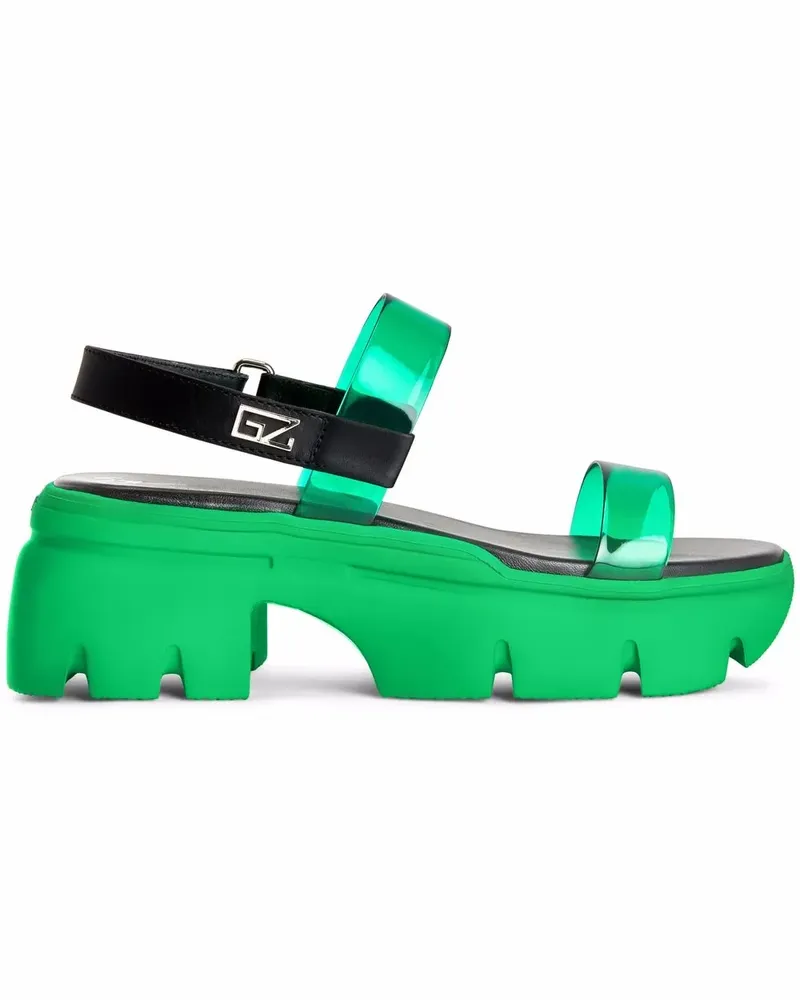 Giuseppe Zanotti Apocalypse Summer Sandalen - Grün Grün