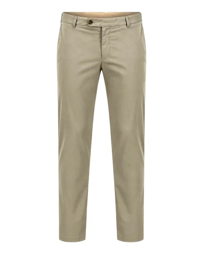 HUGO BOSS button-fastening chinos trousers - Nude Nude