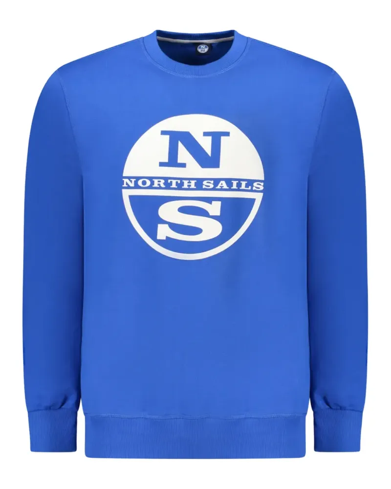 North Sails Logo-print sweater - Blau Blau