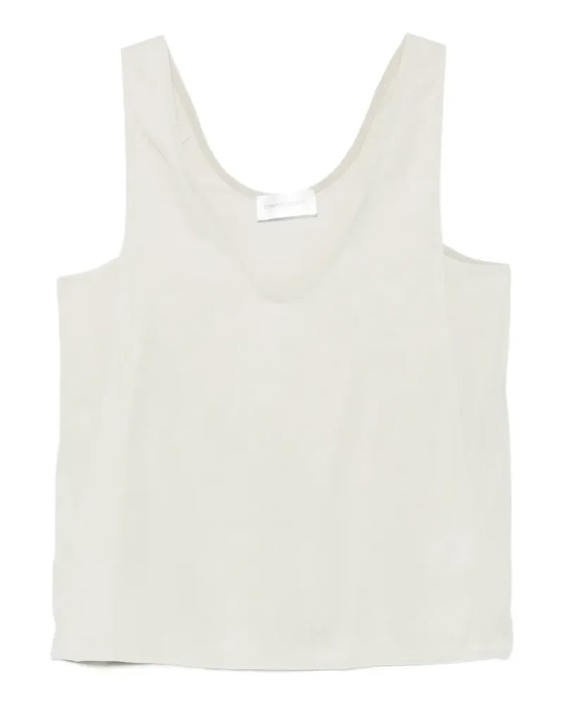 christian wijnants V-neck sleeveless top - Nude Nude