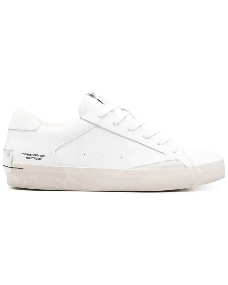Crime Distressed Sneakers - Weiß Weiß