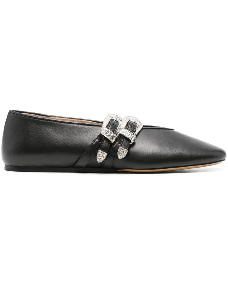 Le Monde Béryl Claudia Ballerinas - Schwarz Schwarz