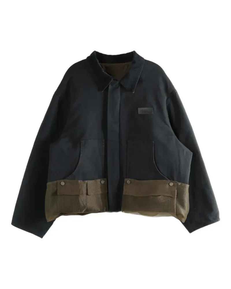 Magliano Cantiere sheer pocket jacket - Schwarz Schwarz