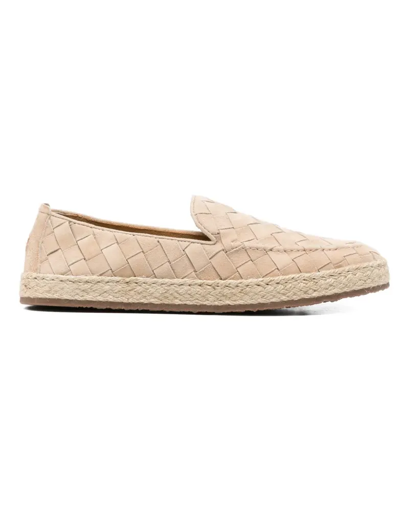 Henderson Flache Tahiti Espadrilles aus Wildleder - Nude Nude