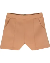 Cynthia Rowley Shorts mit Ziernähten Nude