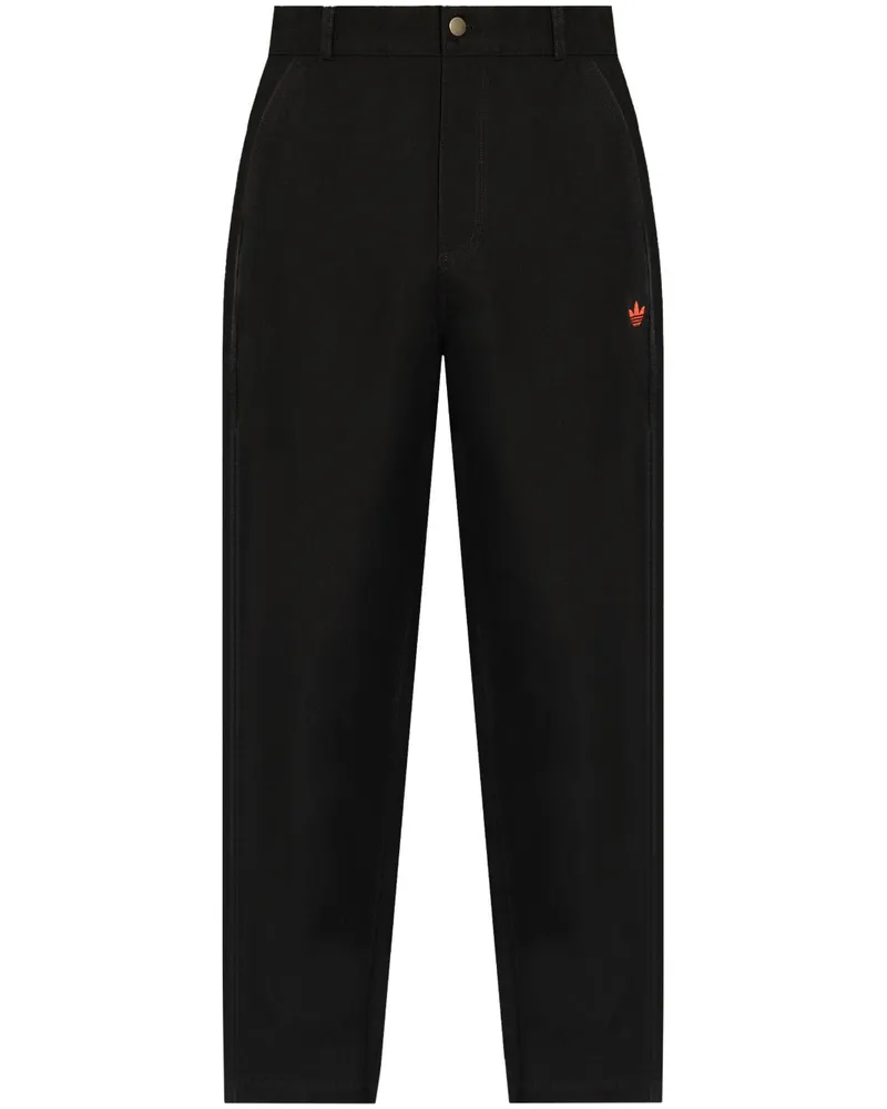 adidas x 100 Thieves Jeans mit Logo - Schwarz Schwarz