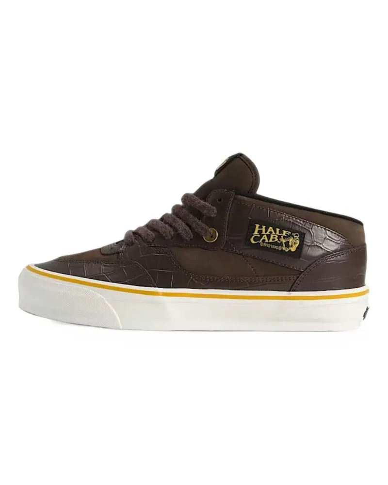 Vans Half Cab Reissue 33 Sneakers mit Kroko-Effekt - Braun Braun