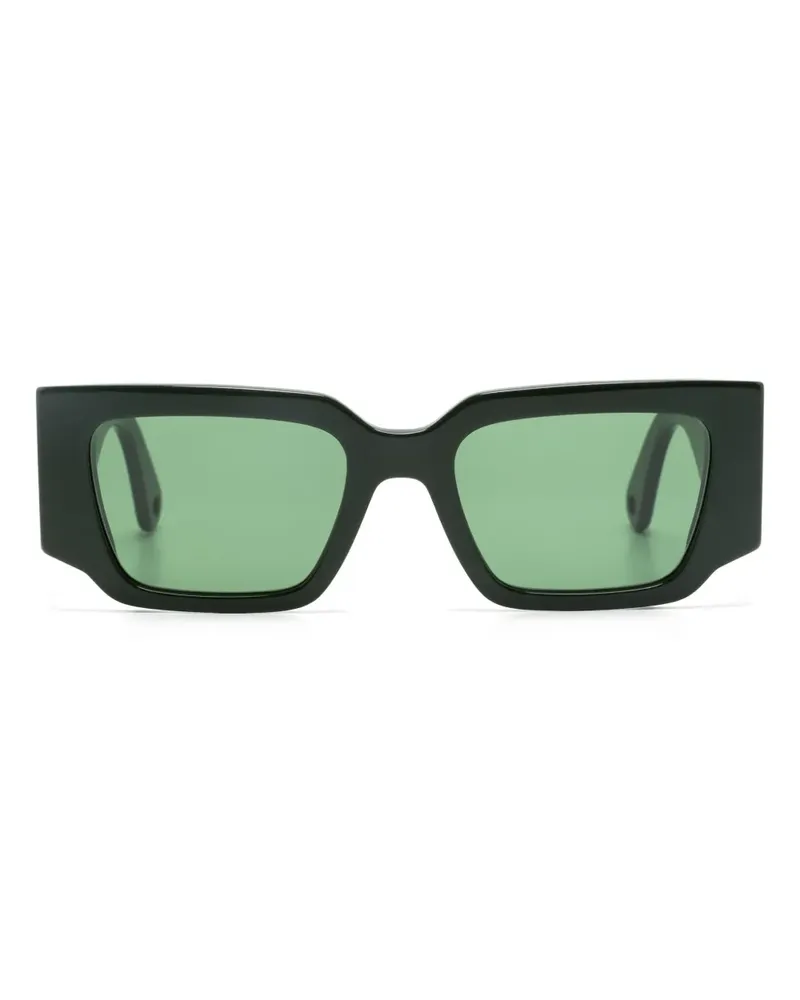 Lanvin Curb Sonnenbrille mit eckigem Gestell - Grün Grün