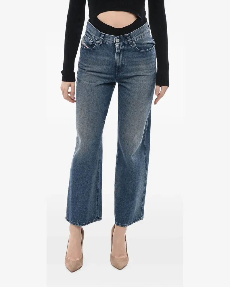 Diesel 2000 Wide-Leg-Jeans - Blau Blau