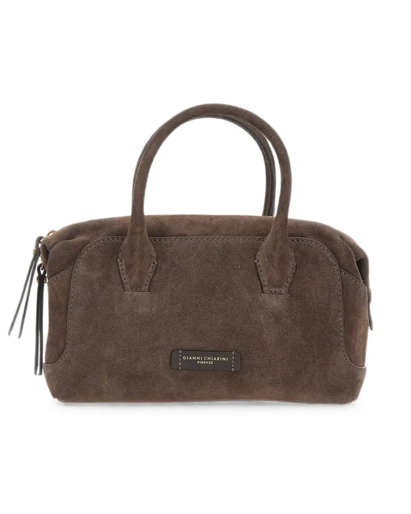 Gianni Chiarini Gemma suede handbag - Braun Braun