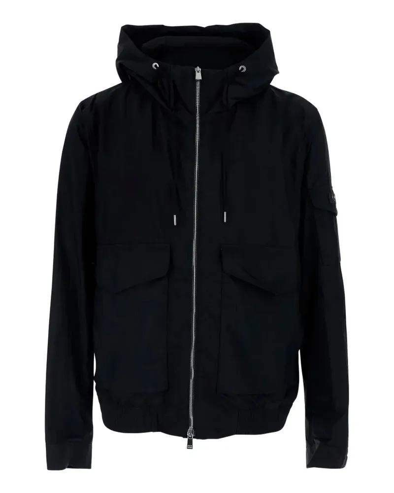 TATRAS hooded pocket jacket - Schwarz Schwarz