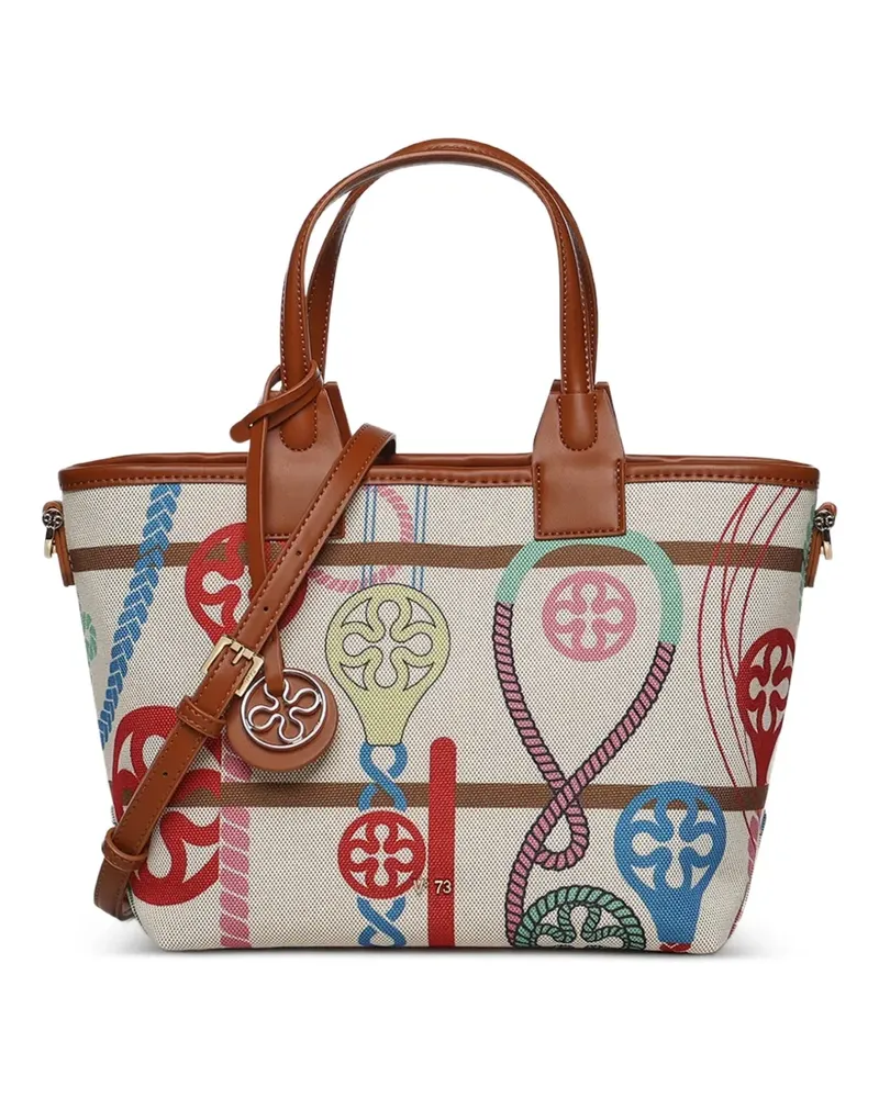 V°73 Guenda Schultertasche - Nude Nude
