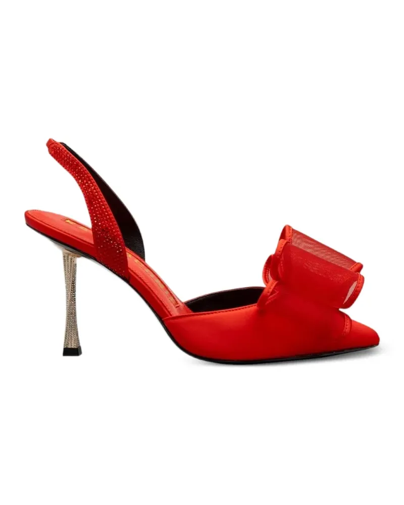 Kat Maconie Paola Pumps mit Schleife - Rot Rot