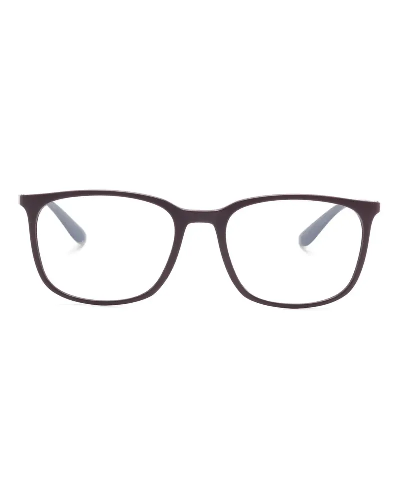 Ray Ban Brille mit eckigem Gestell - Violett Violett