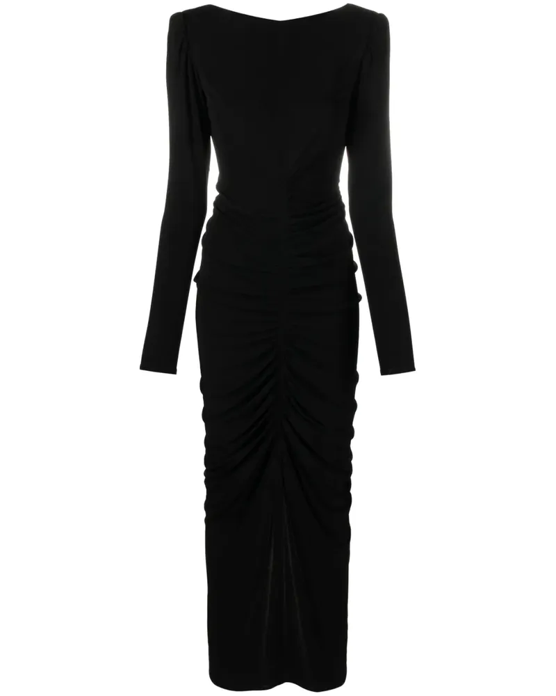 Givenchy Drapiertes Abendkleid - Schwarz Schwarz