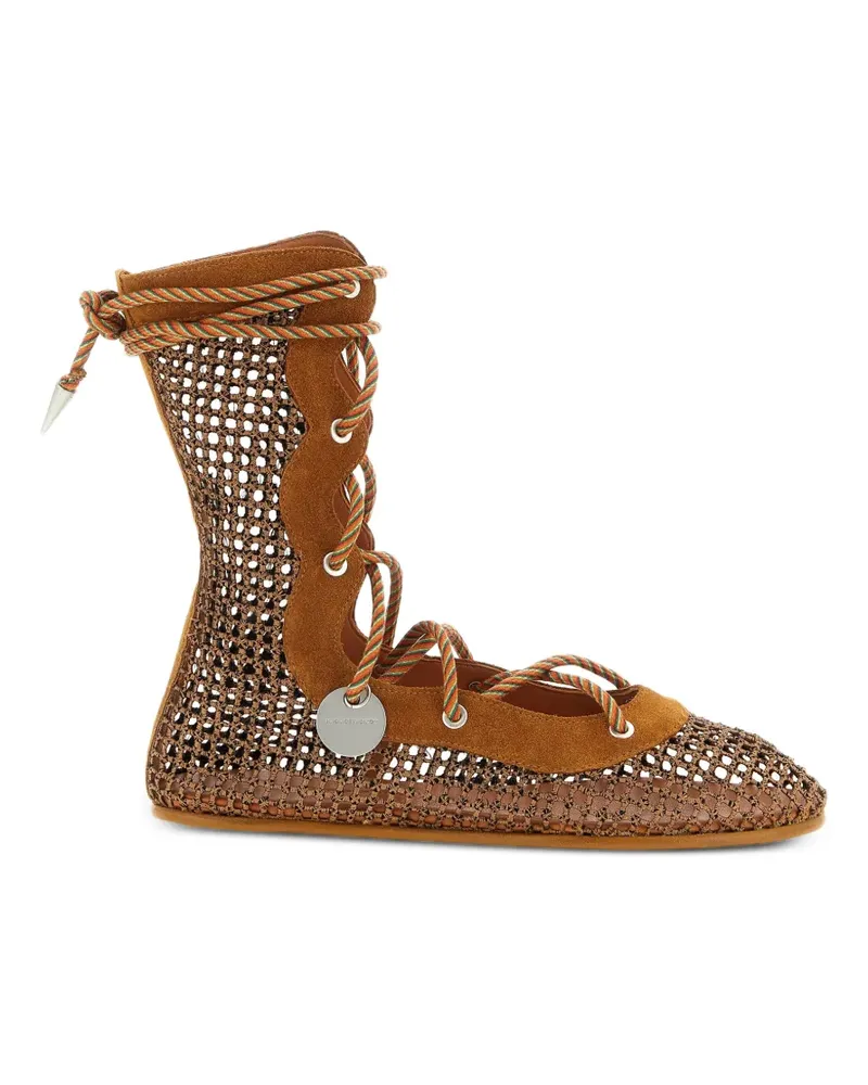 KIKO KOSTADINOV Reticella suede ankle boots - Braun Braun