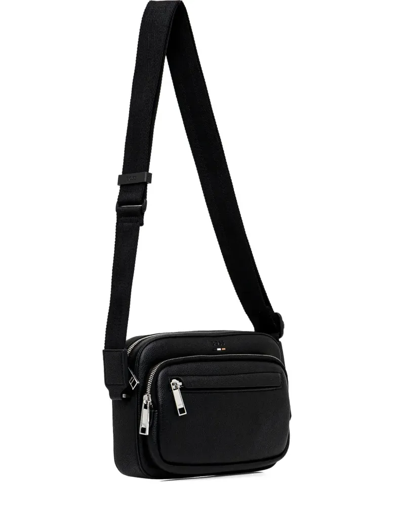 HUGO BOSS logo-detail messenger bag - Schwarz Schwarz