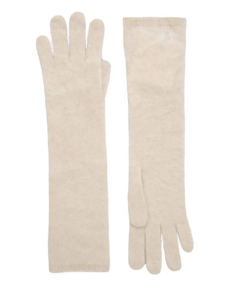 By Malene Birger Handschuhe aus Kaschmir - Nude Nude