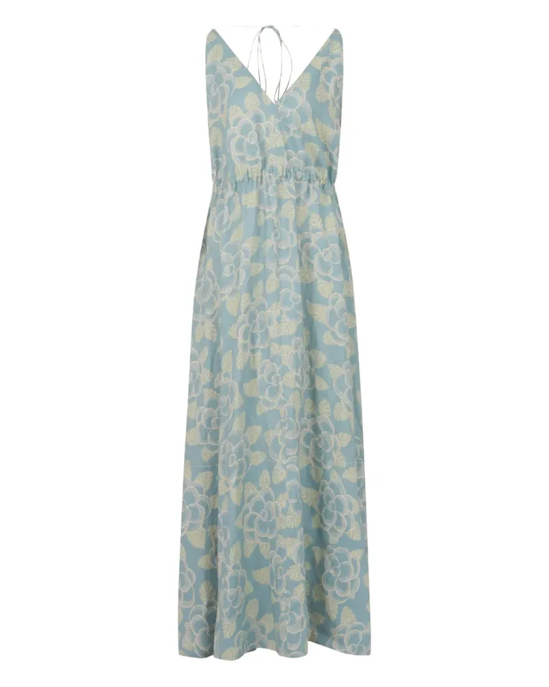 Marni Kleid mit Muster - Blau Blau