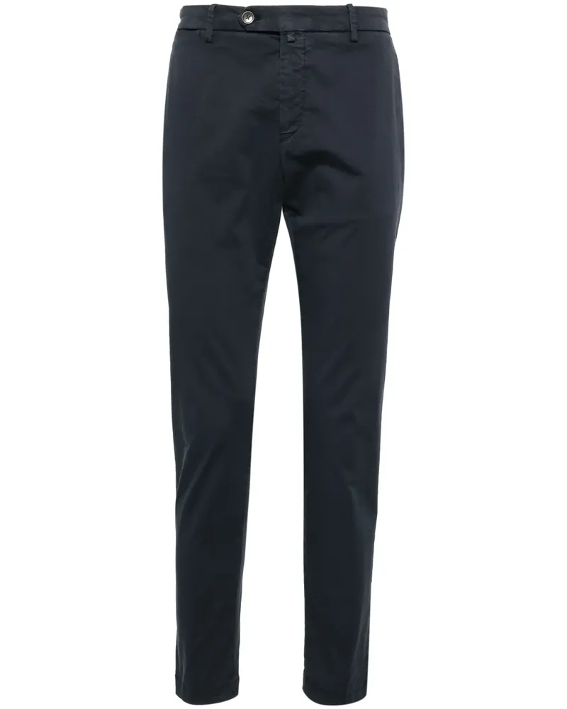 Briglia 1949 Tief sitzende Tapered-Chino - Blau Blau