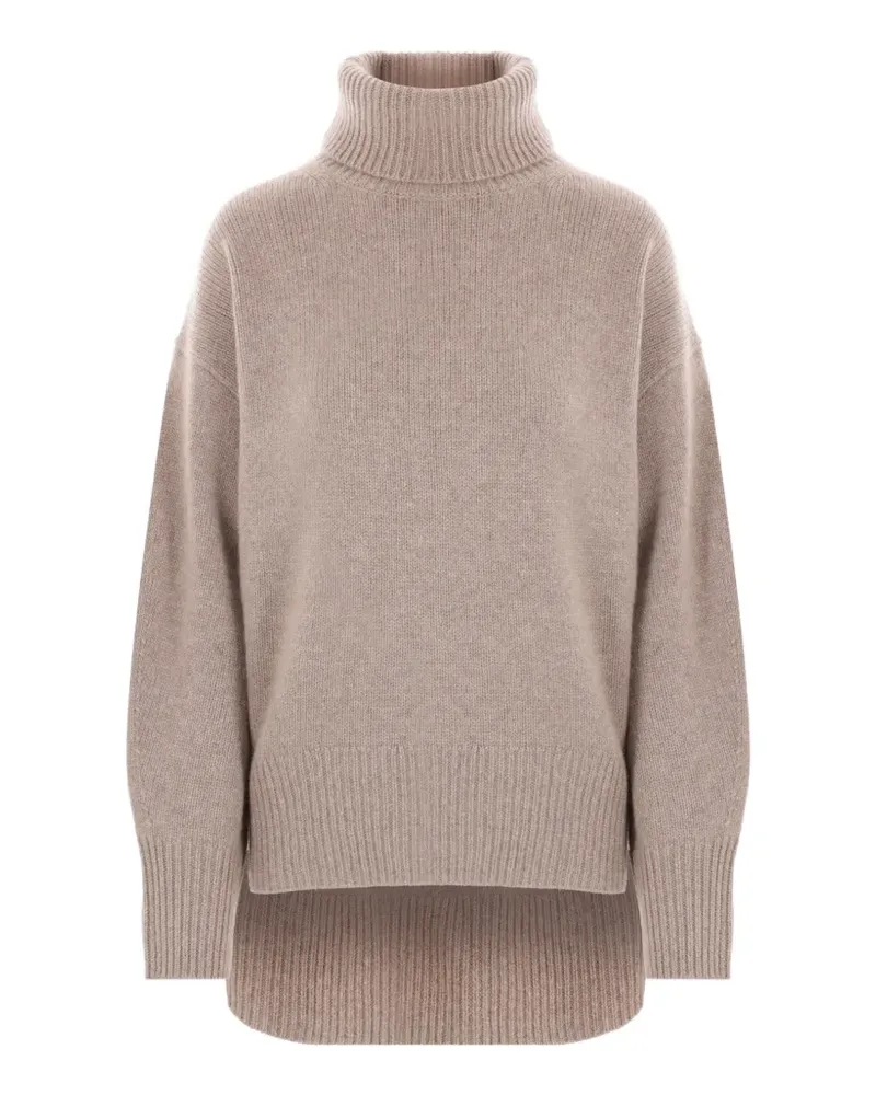 arch4 Pullover mit Stehkragen - Nude Nude