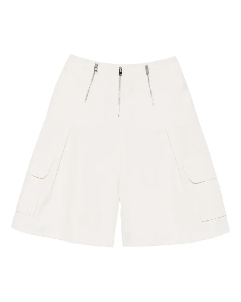 IRO Waffa zip cargo shorts - Nude Nude