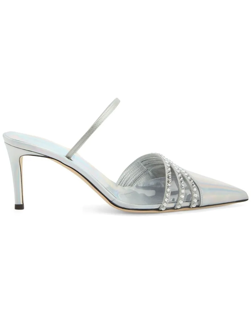 Giuseppe Zanotti Claralie Pumps 70mm - Silber Silber