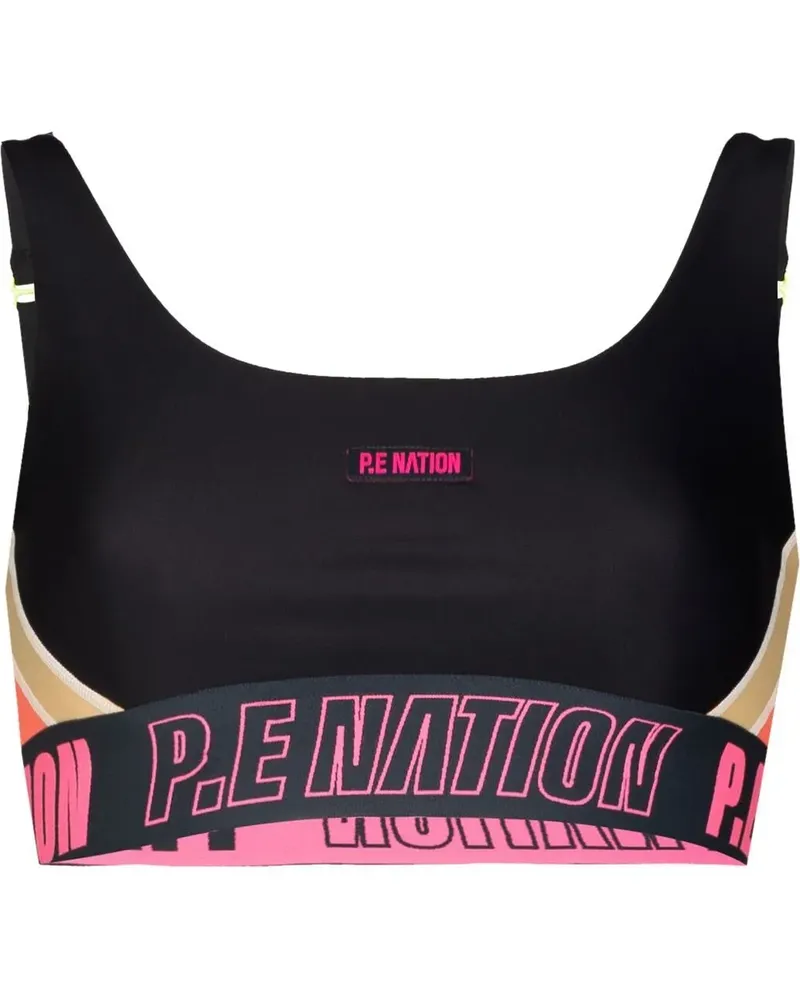 P.E. NATION Left Field Sport-BH - Schwarz Schwarz
