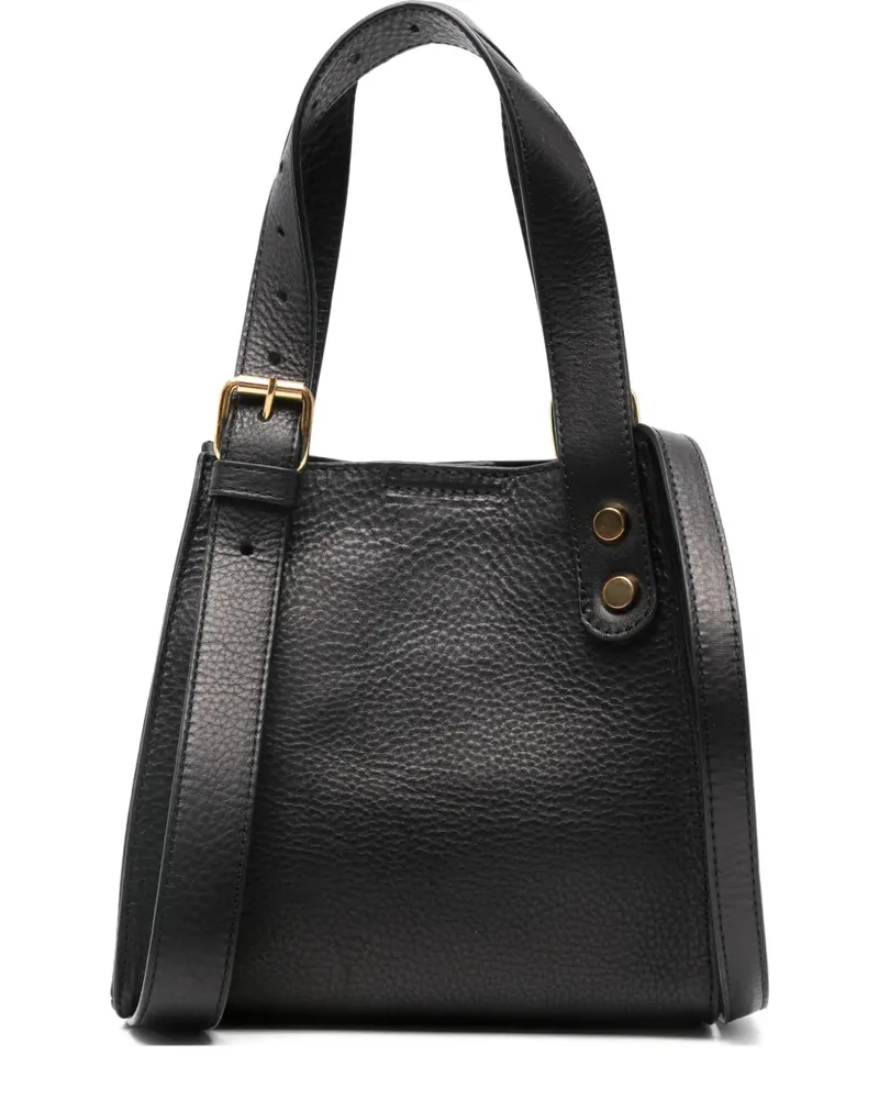 Attilio Giusti Leombruni Handtasche aus Leder - Schwarz Schwarz