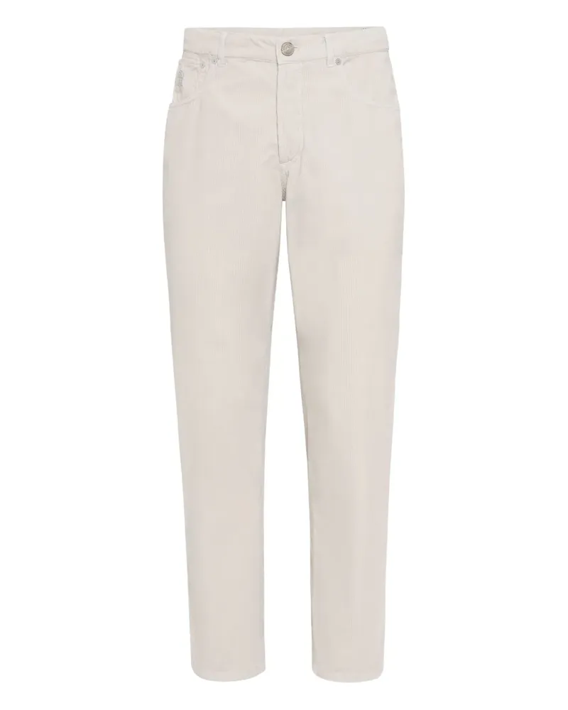 Brunello Cucinelli Hose aus Cord - Nude Nude