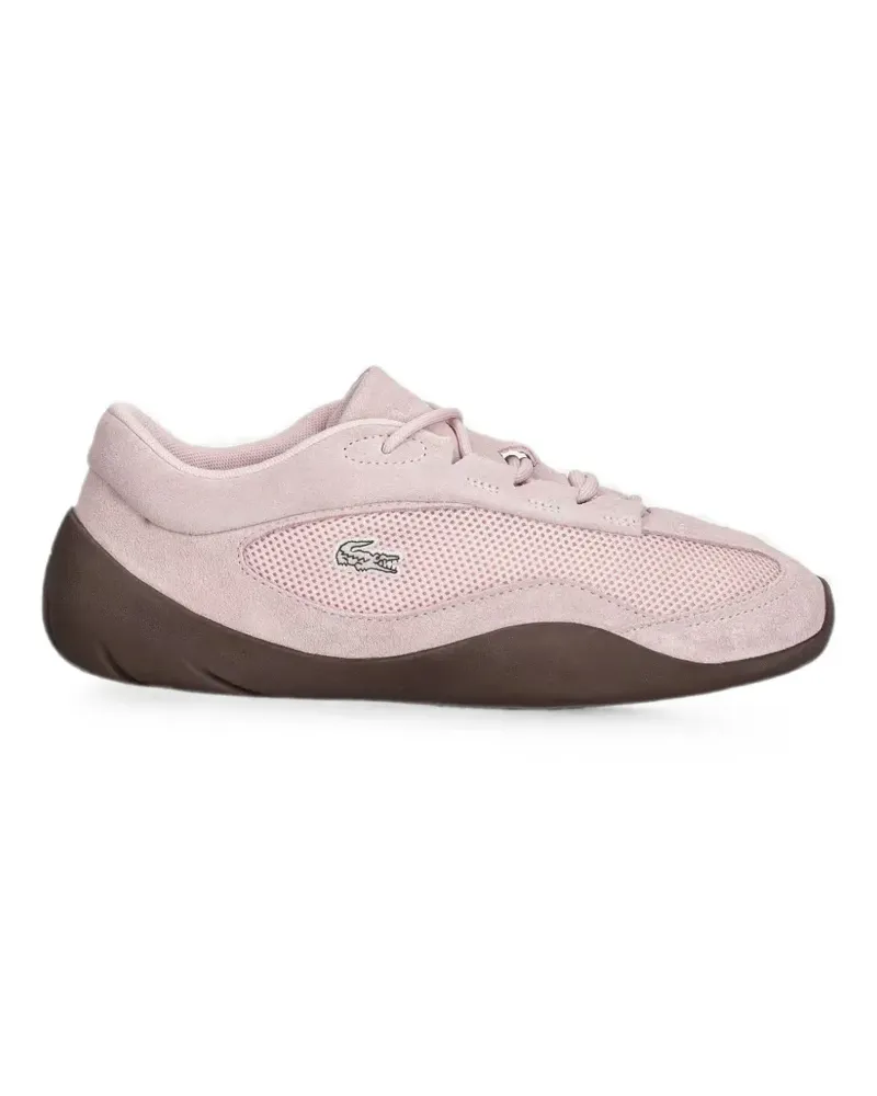 Lacoste Net Low suede sneakers - Rosa Rosa