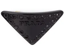 Haarspange mit Logo - Schwarz