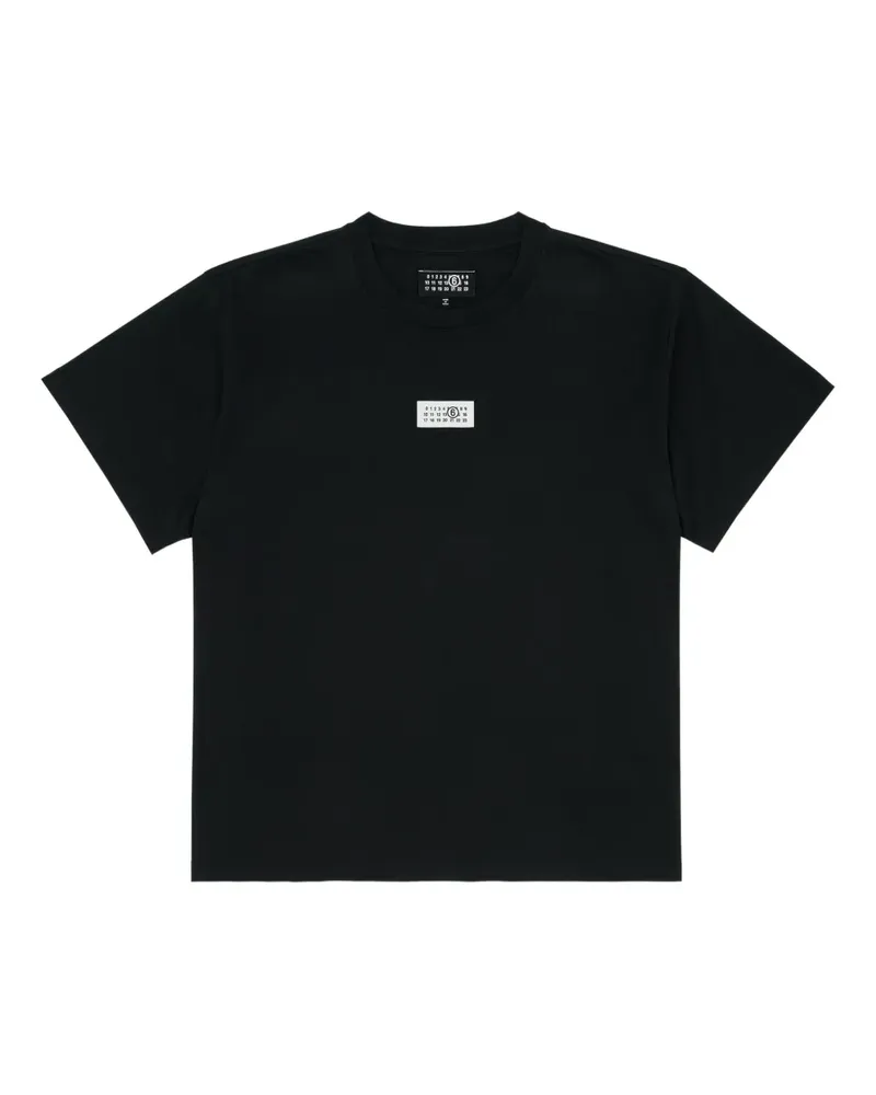Maison Margiela T-Shirt mit rundem Ausschnitt - Schwarz Schwarz