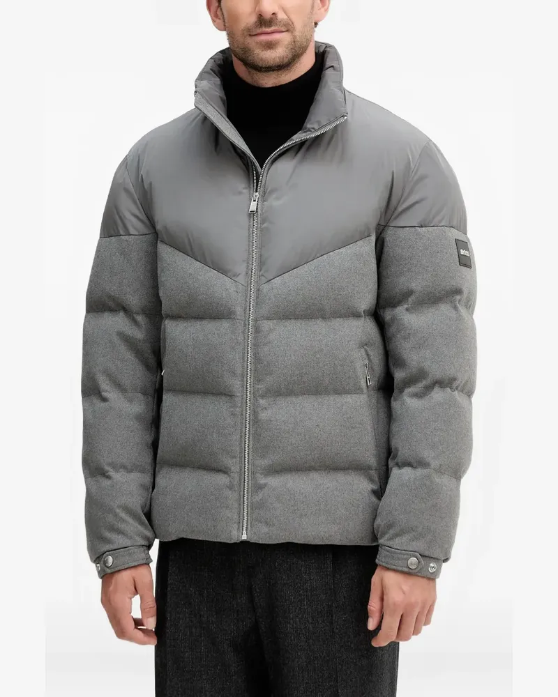 HUGO BOSS Clanello puffer jacket - Grau Grau