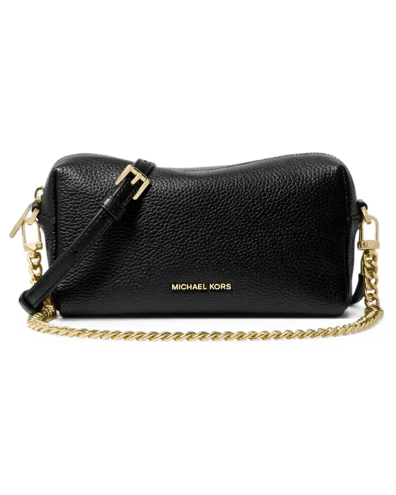 Michael Kors Bryant small pebbled leather crossbody bag - Schwarz Schwarz