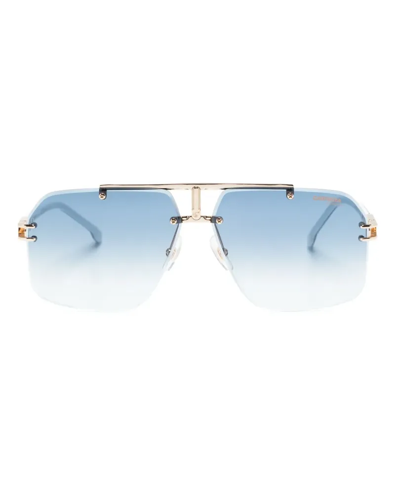 Carrera Eckige  Sonnenbrille - Blau Blau