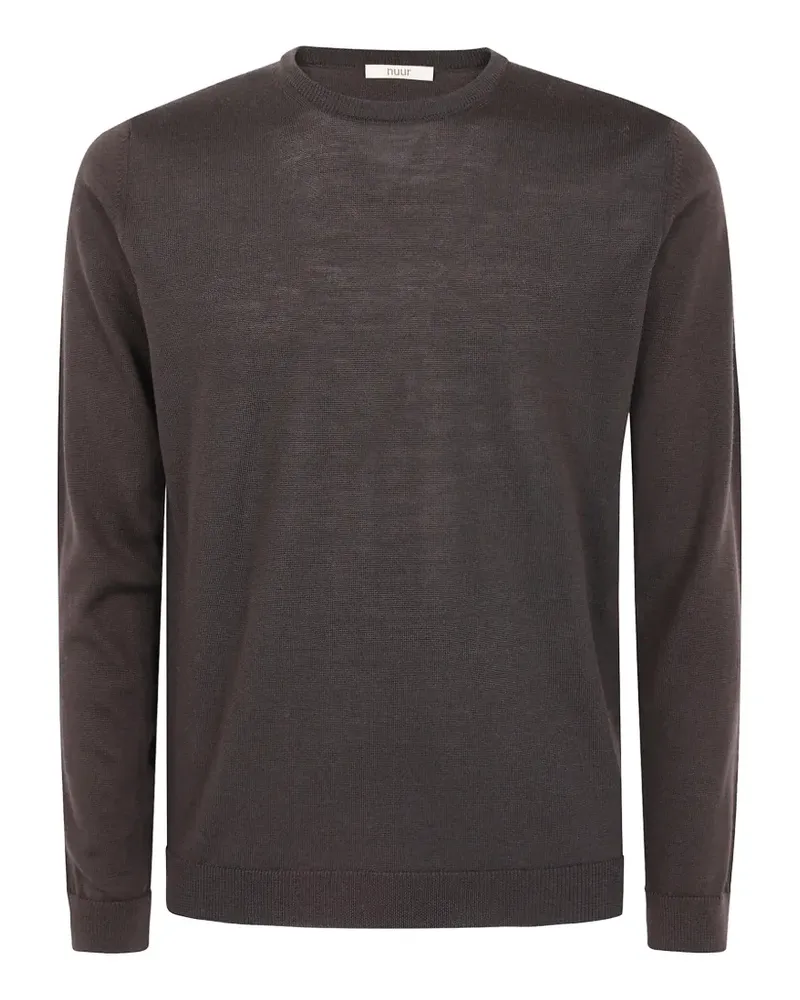 Nuur Fein gestricktes T-Shirt - Braun Braun
