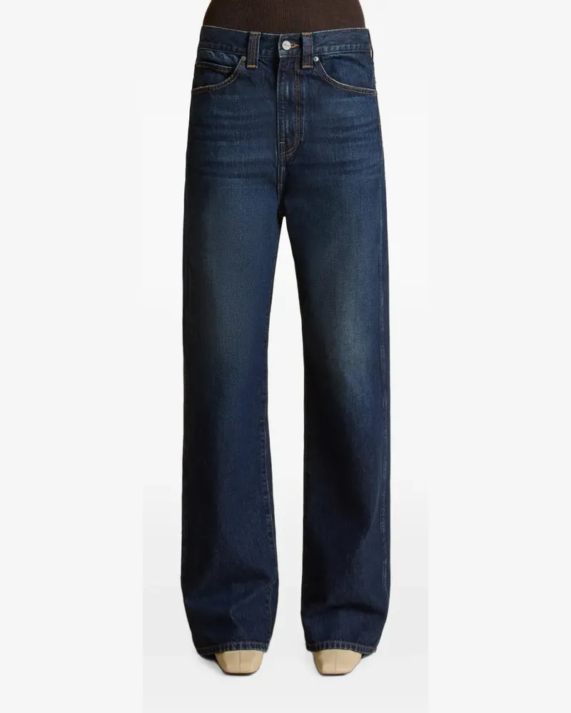 KHAITE Bonnie Jeans - Blau Blau