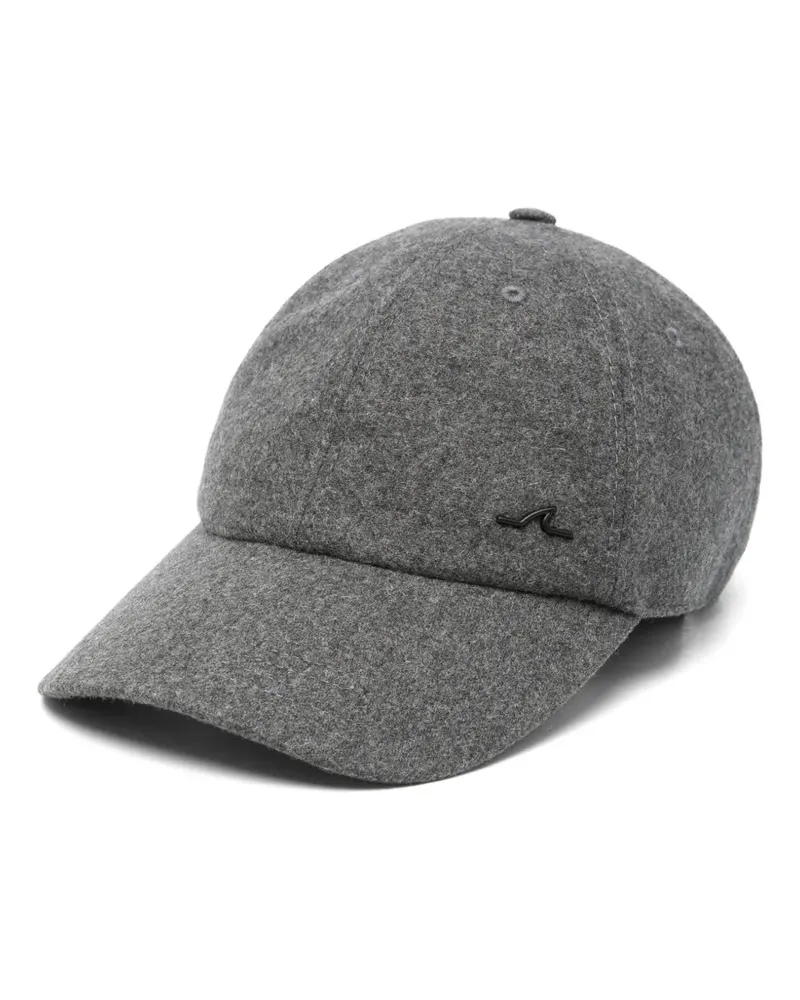 Paul & Shark Baseballkappe mit Logo-Schild - Grau Grau