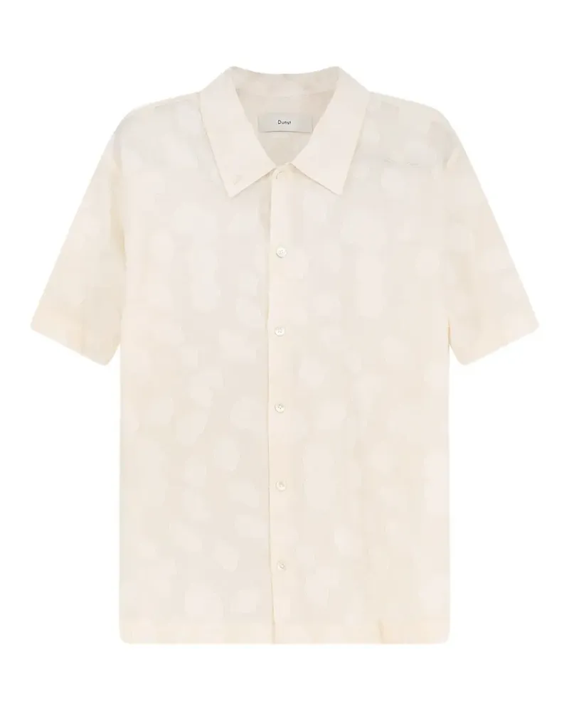 Dunst embroidered jacquard shirt - Nude Nude